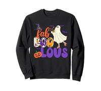 Fab Boo Lous Funny Halloween Citrouille Sorcière Trick Or Treating Sweatshirt