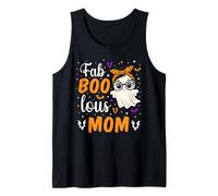 Fab Boo Lous Mom Fabulous Ghost Halloween Mother Matching Débardeur