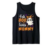 Fab Boo Lous Mommy Fabulous Ghost Halloween Mother Matching Débardeur