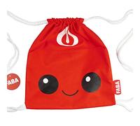 FABA Bag - Sac à Dos en Coton Rouge FABA