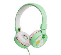 FABA Casque Audio pour Enfants, Tutum, Vert, Enfants 3-10 Ans | Limitation sonore à 85 dB, réglables et pliables