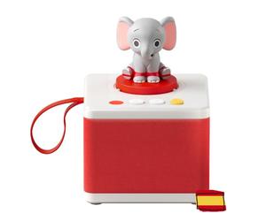 FABA - Conte pour Filles et garçons, Enceinte avec Le Personnage sonore Ele l'éléphant, Jeu éducatif, Contenu en Espagnol, Convient dès 0 Ans