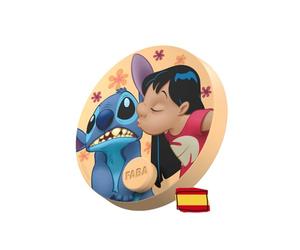 FABA Disque sonore Disney - Lilo et Stitch - Histoires sonores pour Enfants de 5 à 10 Ans, Reproduction avec Le conteur et FAB Jouet éducatif, Version espagnole
