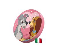 FABA Disque Sonoro Disney - Lilli et Le Clochard - Histoires et Contes de fées sonores pour Enfants et Filles 5-10 Ans - Écoutable avec Les Histoires et FAB Jeu éducatif Version Italienne