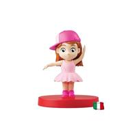 FABA Figurine sonore - Tout Danse avec Lea - Histoires et Contes sonores pour garçons et Filles de 3 à 5 Ans - À écouter avec Le Conte d'histoires et Fab Jeu éducatif Version Italienne