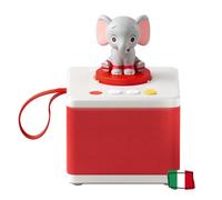 FABA - Histoires Blanches - Histoires pour Enfants, Caisse Audio avec Personnage sonore Ele l'éléphant, Jeu éducatif, Contenu à partir de 3 Ans