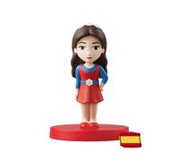 FABA Personnage Sonore - Chantez en Anglais avec Daisy Dot - Musique et chansons en Anglais pour garçons et Filles 1+ Ans, Lecture avec Le conteur et FABA+, Jouet éducatif, Version espagnole