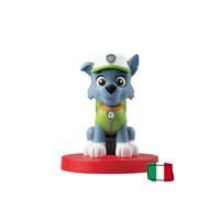 FABA Personnage sonore - Paw Patrol L'équipe des Chiots Rocky - Histoires et Contes de fées sonores pour Enfants et Filles 3-5 Ans - Écoutable avec Le Raccontastorie, Jeu éducatif Version Italienne