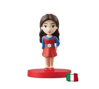 FABA Personnage sonore - Sing with Daisy Dot - Musiques en Anglais, chansons et Sons pour Enfants et Filles, âge 1+, écoutable avec Les Histoires et FABA+, Jeu éducatif, Version Italienne