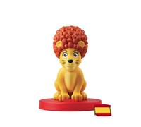 FABA Personnage sonore - Unique comme Leo - Histoires sonores pour garçons et Filles 3-5 Ans, Reproduction avec Le conteur et FAB Jouet éducatif, Version espagnole