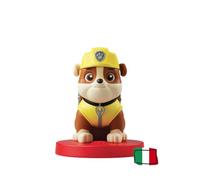 FABA Personnage Sonoro - Paw Patrol L'équipe des Chiots Rubble - Histoires et Contes de fées sonores pour Enfants et Filles 3-5 Ans, Écoutable avec Le Raccontastorie, Jeu éducatif Italien