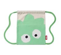 FABA Sac à coulisses Hop Vert - pour Transporter Les Produits Sonores | Sac à dos pour conte d'histoires FABA et FAB fermeture à cordon avec double cordon de serrage