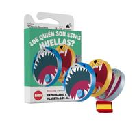 FABA Sélection de Trois disques sonores - Explorez la planète : Les Animaux - Contes sonores pour Enfants de 5 à 10 Ans, Reproduction avec Le conteur et FABA+, Jouet éducatif, Version espagnole