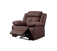 FABARES - Fauteuil Relax Manuel Chocolat - Altobuy Marron