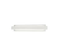 FABAS LUCE 3558-22-102 Réglette murale LED Structure en métal et verre en plaque blanche LED dimmable