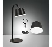 FABAS LUCE Armanda Lampe de table/Applique murale sans fil, LED, 3742-50-101+3742-71-101,