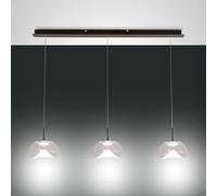 FABAS LUCE Brena Suspension LED à 3 sources lumineuses, rectangulaire, 3755-48-241,