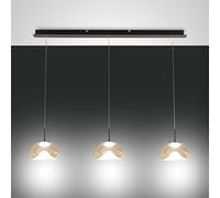 FABAS LUCE Brena Suspension LED à 3 sources lumineuses, rectangulaire, 3755-48-365,