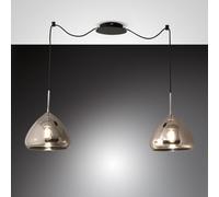 FABAS LUCE Glow Suspension à 2 sources lumineuses, décentrée, 3667-42-138,