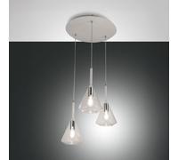 FABAS LUCE Tris Suspension E27 à 3 sources lumineuses, 3582-47-241,