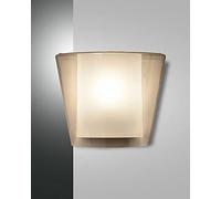 Fabas Luce Viki Applique murale en verre ambré, E27