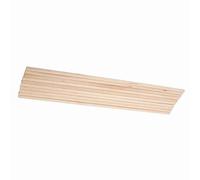 Fabater 10pcs 30cm Bâtons en Bois Naturel, Cheville en Bouleau, pour
