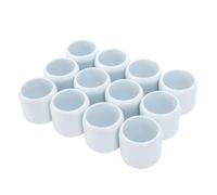 Fabater 12 Pièces Balles D'entraînement à Vol limité à Balançoire Complète Aide à L'entraînement des Golfeurs à Courte Distance Portables en Plastique ABS Blanc pour Améliorer la Précision de Frappe