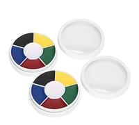 Fabater 2 Pièces d'huile de Peinture Corporelle à Effet Spécial pour le Visage, Outil de Maquillage contre les Ecchymoses pour le Tournage de Films, Peinture pour le Visage aux Couleurs Riches,