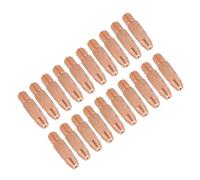 Fabater 20 Pièces M6 Pointes de Contact en Cuivre pour Torche de Soudage Binzel 24KD MIG/MAG, Pointe de Contact de Soudage en Cuivre Rouge 0,8 Mm 1,0 Mm 1,2, Résistant aux Hautes Températures, (.2)
