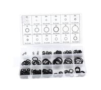 Fabater 225 Pièces Joint Torique en Caoutchouc Assortiment, 18 Tailles, | Kit de joints de rondelle en Nitrile, résistant aux fuites, boîte de rangement en plastique, réparation de robinet de