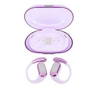 Fabater 3 en 1 Traduction sans Fil Écouteurs Réels-Temps 164 Traducteur Vocal avec Une Technologie de 5,49 pour Les Voyageurs, Tactile (Purple)