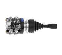 Fabater 4 Positions 4NO Ressort de Rappel Momentané Stick Joystick Switch Remplacement pour Contrôle Industriel, 220 V/380 V 5 A/10 A, étanche IP55, Montage Facile