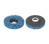 Fabater 5 Pièces Bande Abrasive Poly pour Meuleuse D'Angle Rouille | Roue à bande, meulage uniforme, faible poussière, conditionnement de surface, panneau automatique, préparation de fibre de