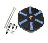 Fabater Accessoire de Nettoyeur de 3600 Psi Couler NetToyeurs Haute Pression, Accessoire de Laveuse élecrique de 16 "avec 2 RALLONGES, Connexion Rapide de 1/4" pour Aller, Trottoir