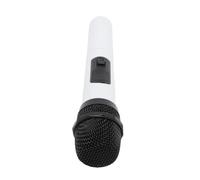 Fabater Accessoire de Scène de Microphone de Simulation pour la Pratique de la Parole, Accessoire de Micro Portable pour la Fête D'anniversaire - Matériau ABS