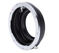 Fabater Adaptateur de Monture D'objectif D'appareil Photo pour M645 vers EF, Construction Robuste en Aluminium, Mise au Point Manuelle pour Les Amateurs de Numériques, Idéal pour Un Usage