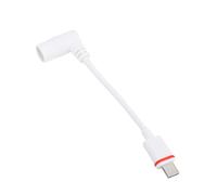 Fabater Adaptateur de Panneau Solaire USB C pour Caméra de sécurité Cam Plus Pro, Connecteur en Plastique D'installation Facile pour Une Alimentation Stable, adapté à Une Utilisation en Extérieur