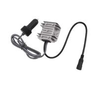 Fabater Adaptateur de Voiture Parabolique, Convertisseur D'entrée 9-25 V étanche IP68 105 W, Adaptateur Convertisseur élévateur DC avec Prise Allume-Cigare