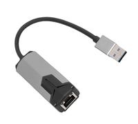 Fabater Adaptateur Ethernet 2,5 G Convertisseur Ethernet USB A vers RJ45 Haute Vitesse pour Ordinateur Portable et Bureau en Métal 1 unité