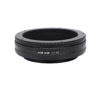 Fabater Adaptateur Hélicoïdal de Mise au Point Réglable M58 vers M58 17-31 Mm, Adaptateur de Monture D'objectif Tubulaire en Alliage d'aluminium.