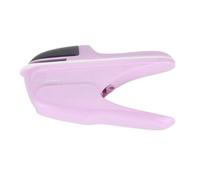 Fabater Agrafeuse sans Agrafes sans Agrafes, Agrafeuse Manuelle, Outil de Reliure de Papier, ABS, écologique, Sûr, Opération Ergonomique à une Main pour la Maison, le Bureau, l'école (PURPLE)