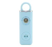 Fabater Alarme de sécurité Personnelle d'urgence avec Son Fort de 130db et Lumière Stroboscopique pour Femmes, Facile à Transporter, étanche, 1 unité (Blue)