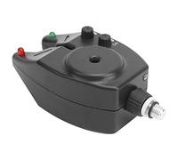 Fabater Alarme de Touche de Pêche avec Indicateur LED Rouge et Vert, 1264 Alerte de Morsure de Poisson Professionnelle 5 Volumes et Tonalités, Alarme de Pêche de Nuit Portable pour Support de Canne,