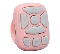 Fabater Anneau de Défilement, Tourne-Page avec Télécommande Bluetooth, Tourne-Page sans Fil, Obturateur de Caméra pour Applications, Compatible avec Tablette, Téléphone (Pink)