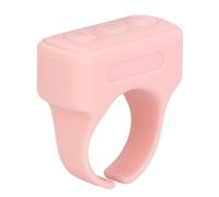 Fabater Anneau de Retournement de Page Bluetooth pour Enregistrement Vidéo, Télécommande, Application, Bouton Selfie, Clicker de Défilement Rechargeable pour Téléphone Portable iOS (Pink)