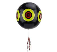 Fabater Ballon Répulsif Anti-Oiseaux Gonflable pour Dissuasion des Oiseaux avec Yeux 3D pour Jardin, Verger, Terres Agricoles, Leurre Extérieur en PVC Non Toxique, 15,75 Pouces (Black)