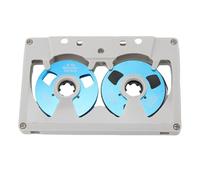 Fabater Bande D'Enregistrement Analogique à Lecture Longue, Bobine Vierge, Cassette D'Enregistrement Sonore, Enregistrement de 50 Minutes, Lecteur de Cassette Vide en Métal Double Face