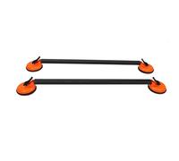 Fabater Barres Transversales Universelles de Galerie de Toit, 2 Pièces de 36,22 Pouces en Tube d'acier à Ventouse, Barres Transversales Supérieures de Voiture pour Porte-Bagages sur Le