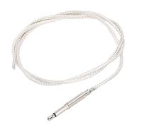 Fabater Bâton de Micro pour ukulélé Sous la Selle, Micro de Chevalet Piézo, Prise Audio à Bande Souple de 2,5 Mm, Pièces de Rechange en Métal Résistant à l'usure pour ukulélé Acoustique