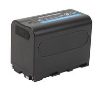 Fabater Batterie de Caméra Haute Capacité, Batterie NP F770 5800mAh ABS PC PC JUNEUR